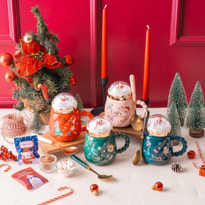 

Santa Klaus - Gelas Keramik Christmas Hampers
