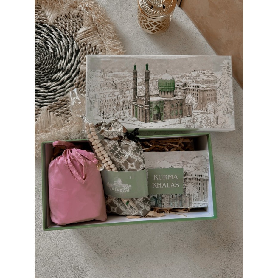 

Hampers Idul Fitri Lebaran Parsel Ramadhan Mukena Travel Mini
