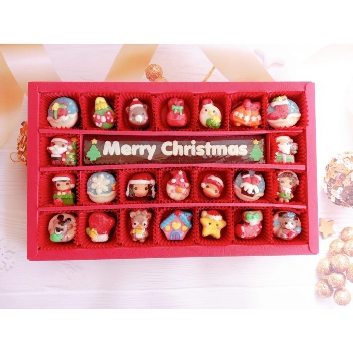 

Chocolate Gift S28B Cokelat Ucapan Merry Christmas Kado Natal