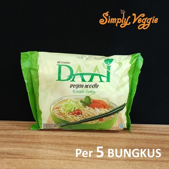 

Daai E Instant Vegetarian Da Ai E Instan Vegan 5 Bungkus