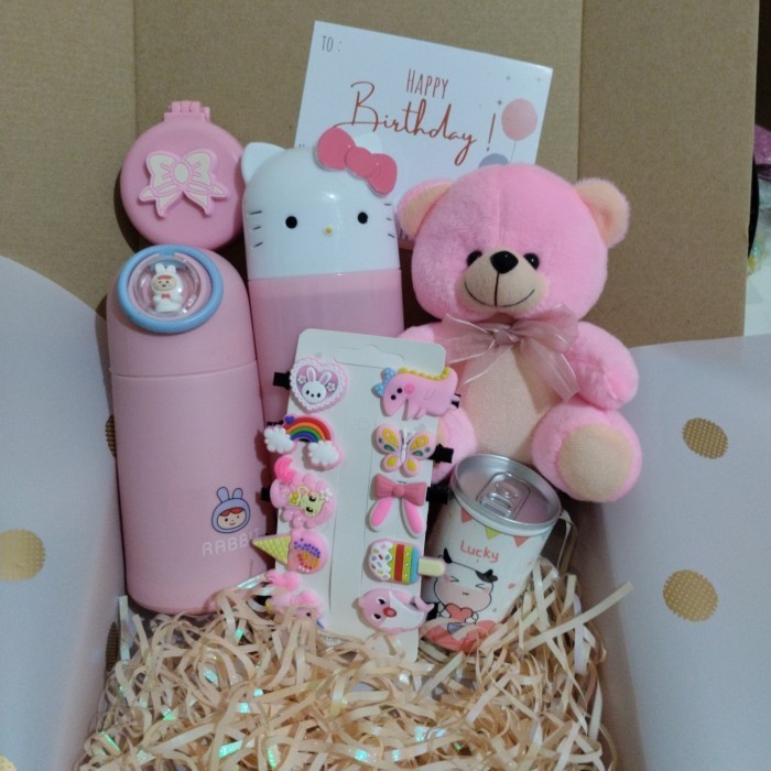 

Dece Hampers Anak Pink Kado Ulang Tahun Anak Perempuan Kado Boneka