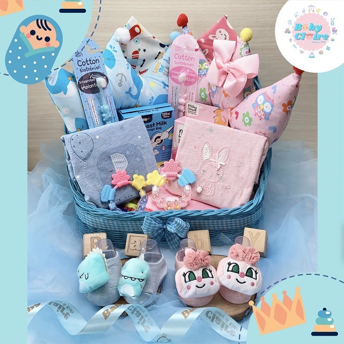 

Mothercare Kado Lahiran Bayi Kembar Laki-Laki&Perempuan,Hampers Baby