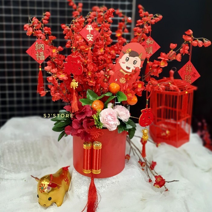 

Box Hiasan Imlek Sakura Parcel Chinese New Year