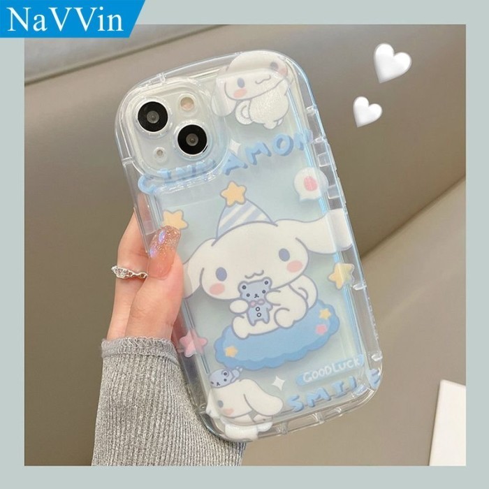 Marwa - My Melody Kuromi Cinnamoroll Cartoon Phone Case For Oppo Reno 4 4G 4F