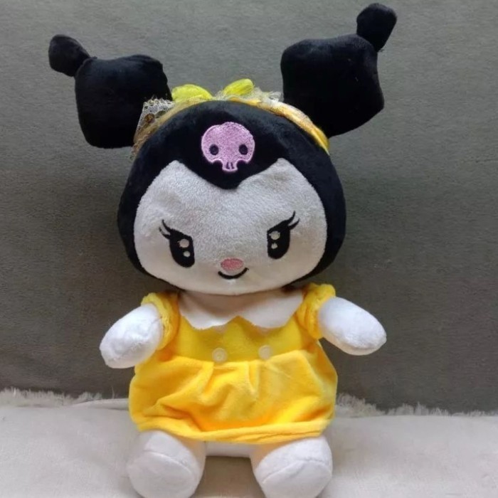 Marwa - Mainan Boneka Kuromi Sanrio My Melody Bahan Plush Stuffed Toy Halus