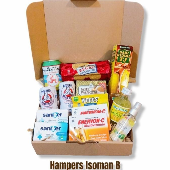 

Paket Isoman B Hampers Gift Isoman Covid Parcel Kesehatan