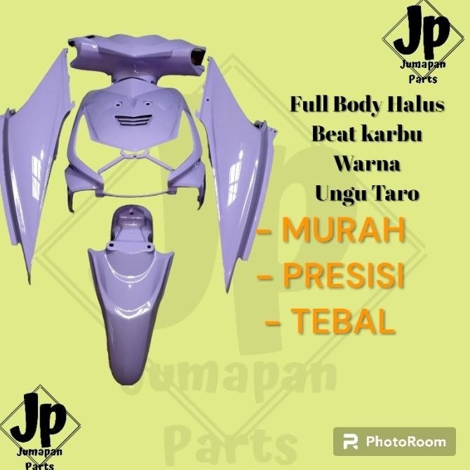 Full Bodi Halus Honda Beat Karbu Custom Warna Ungu Taro 2008-2012