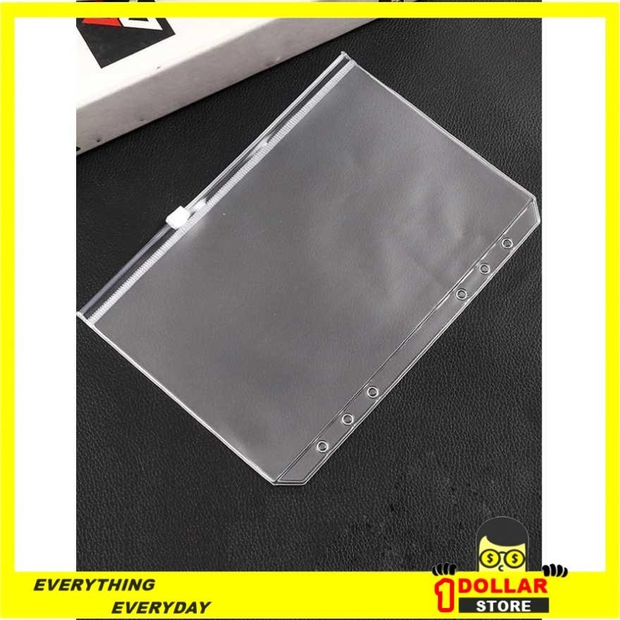 

$1 Zipper Pocket Binder A5 6 Hole Bag - Y-Z-A5