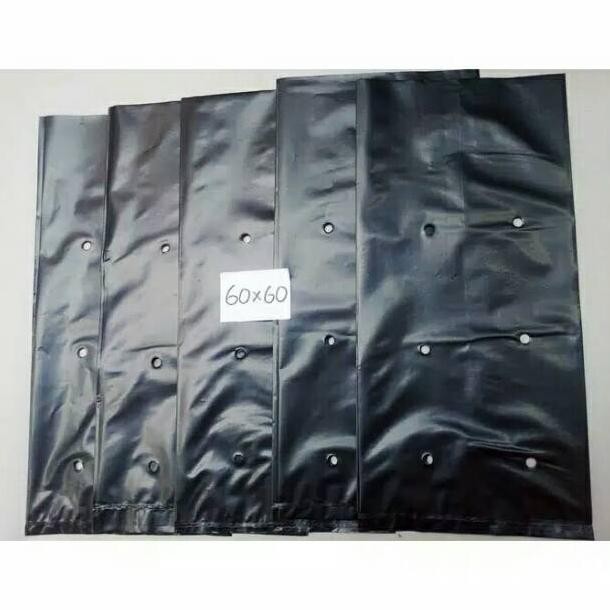 omahijoofficial Jual Polybek Plastik  Polibag tanaman ukuran 50 x 50 cm  Polybag 35 x 35 cm 