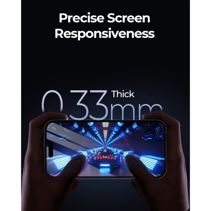 AUKEY iPhone 15 Series PriviShield Privacy Tempered Glass SP-YS10