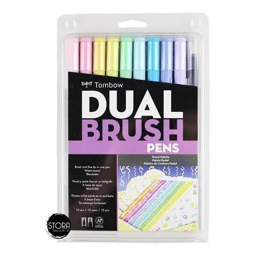 

Tombow Profesional Dual Brush Pen 9 Pcs + Tombow Water Brush 1 Pcs |Murah