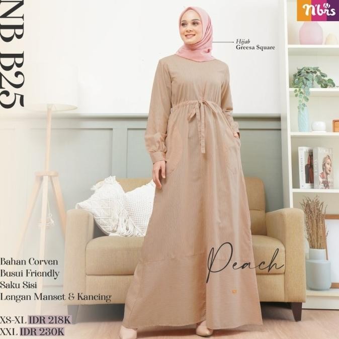 Best Sales Gamis Nibras Nb B25 Berkualitas