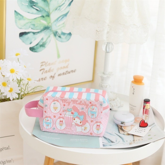 

Pouch Tempat Sil Make Up Serbaguna Sanrio Hello Kitty My Melody Cin