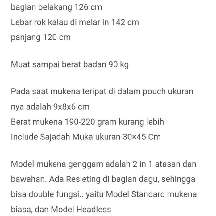 Mukena Mini Genggam Wulz Warna Pastel