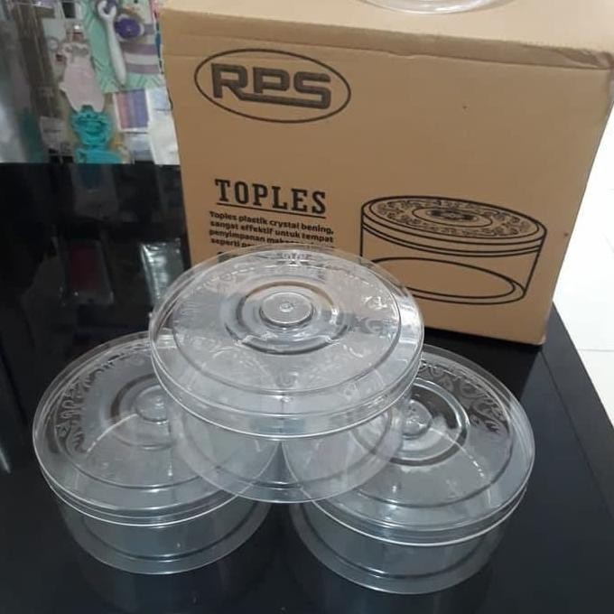 (PERDUS) toples mika plastik / Toples kue nastar 500gram / toples RPS