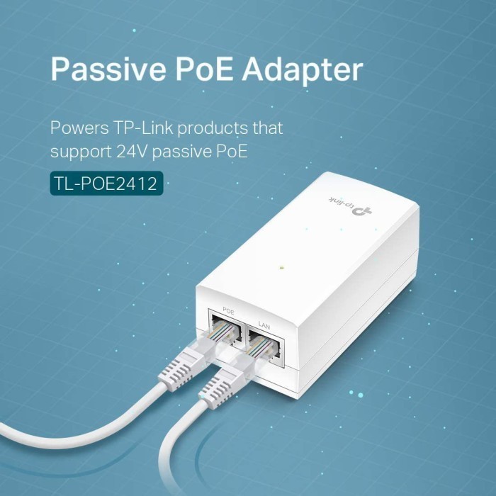 HARGA DISC - Adaptor poe TP-Link cpe 610, cpe 220
