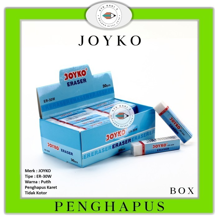 

Joyko - Ghapus Medium Putih Er-30W - Box