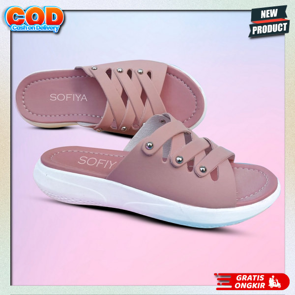 Branded Srndal Korea Style Terbaru 2024 Sendal Ibu2 Kondnagan Sandal Sandl Fadhion Aendal Wsnita Bes