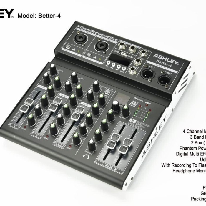 Mixer Audio Ashley Better 4 Bagus