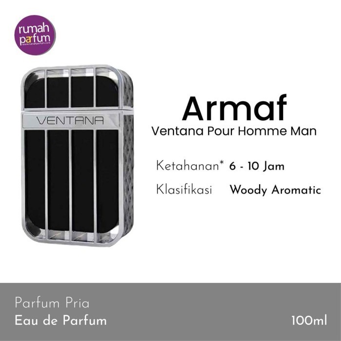 Parfum Original Ventana Pour Man 100 Ml