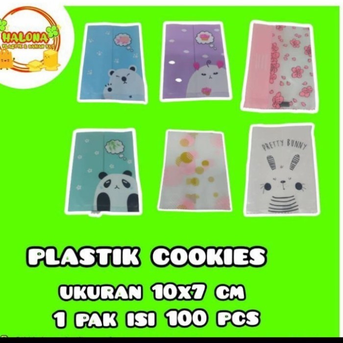 

((((()paling dicari] Plastik Cookie 7x10cm