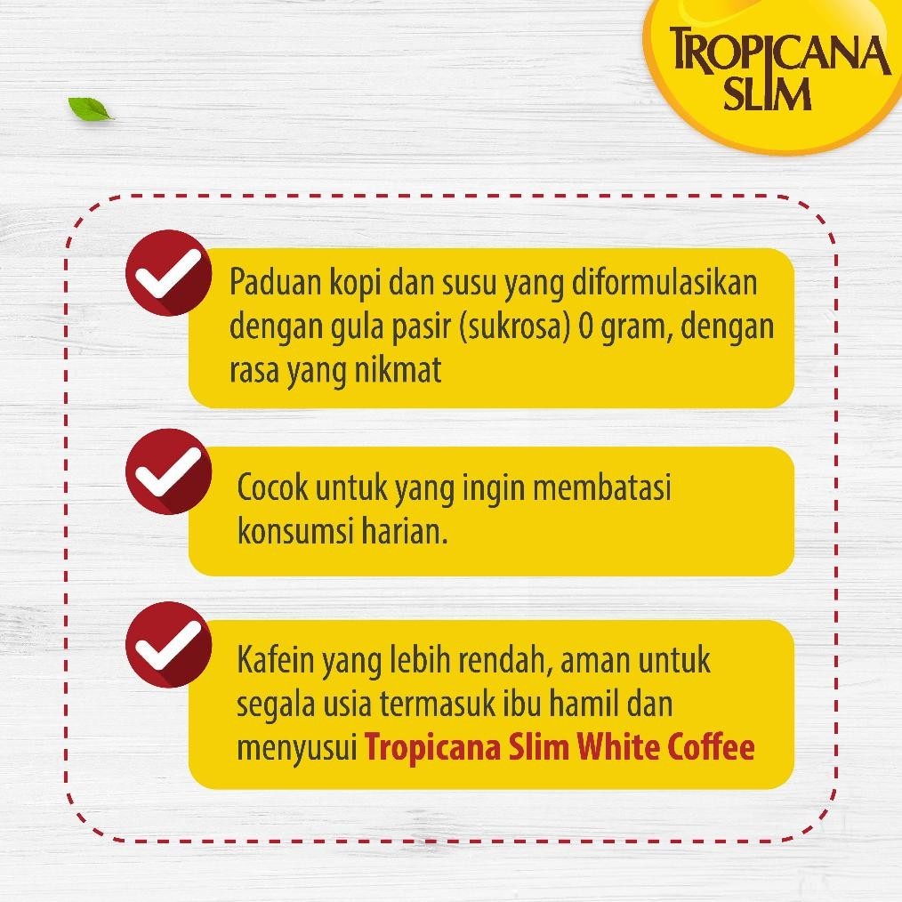 

Promo Thr Twin Pack - Tropicana Slim French Butter Souffle Coffee 10 Sachet - Kopi Susu Ala Perancis Nikmat Tanpa Gula Pasir Bisa Cod