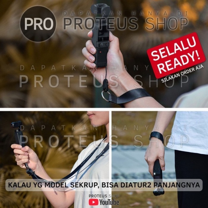 

Strap Dji Pocket 2 Fimi Lanyard Tali Leher Gantungan Tangan Kamera