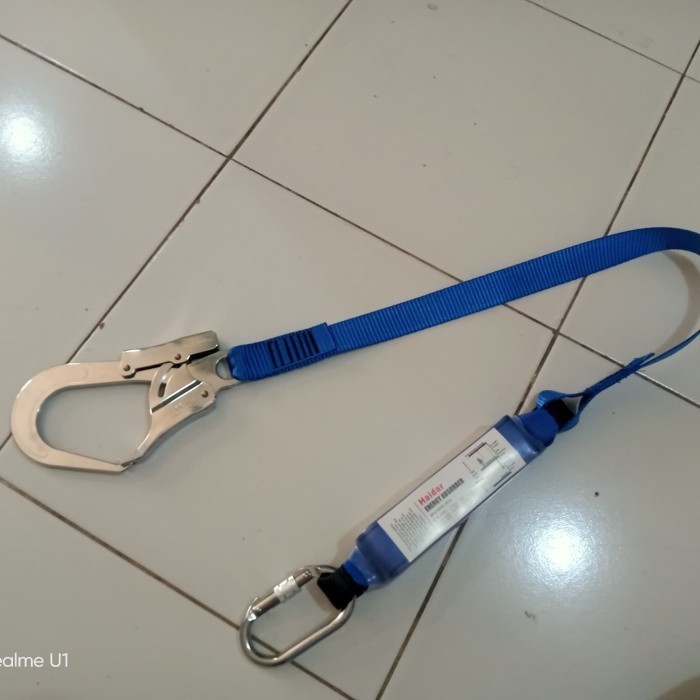 

Safety Single Lanyard Webbing Big Hook Absorber Haidar