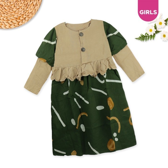 promo MacBee Baju Anak Perempuan Gamis Anak Muslim Collection Fariza