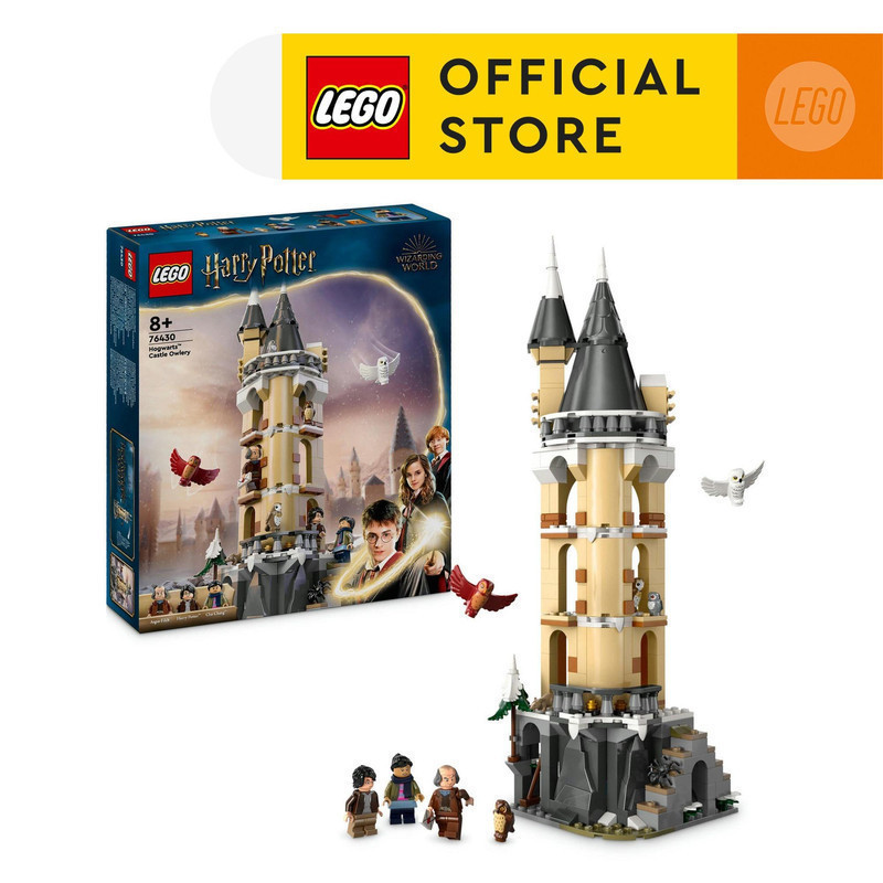 LEGO Harry Potter 76430 Hogwarts Castle Owlery (364 Pieces) Harry Potter Toys (8 Tahun+)