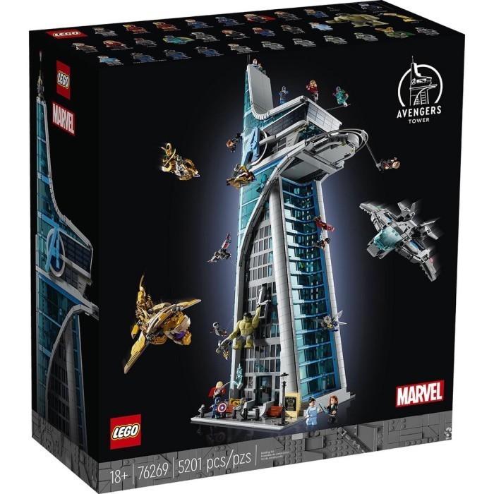 READY LEGO Avengers Tower 76269