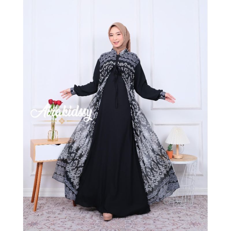 Gamis Tanggung Anak Perempuan Terbaru 2024 15 Thn Gamis Umur 8 9 3 4 5 6 2 7 Muslimah Abaya Mididres