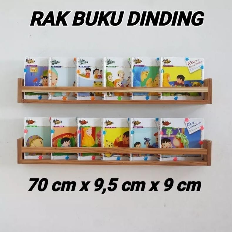 "Borong Hemat" RAK BUKU / RAK BUKU DINDING / RAK DINDING / RAK BUKU ANAK / RAK TEMPEL DINDING ||