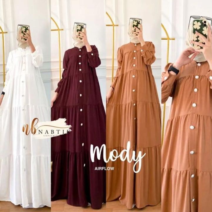 Promo Akhir Tahun Gamis Mody Ld120 Pb145 [Free Bross Cantik] Cod