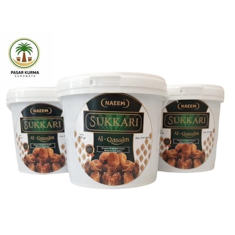 

Kurma Sukari Ember Premium 850Gram Terbaik