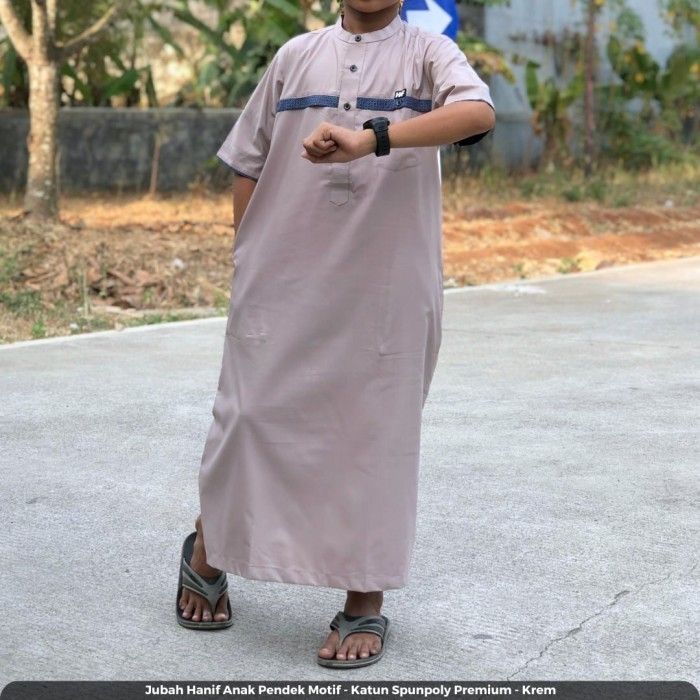 promo Baju Jubah Gamis Motif Polos Anak Remaja Laki Laki Premium Terbaru