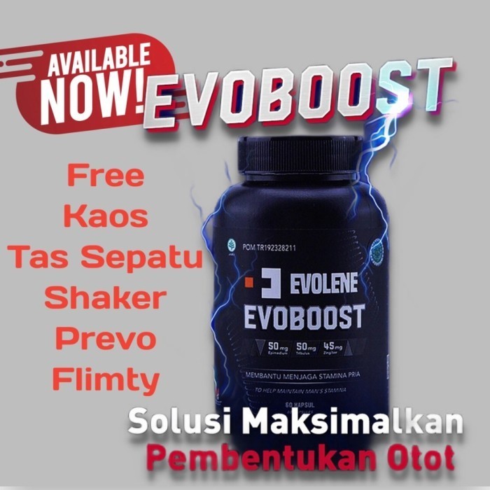 Evolene Evoboost Tribulus Testosteron Booster 60 Kapsul