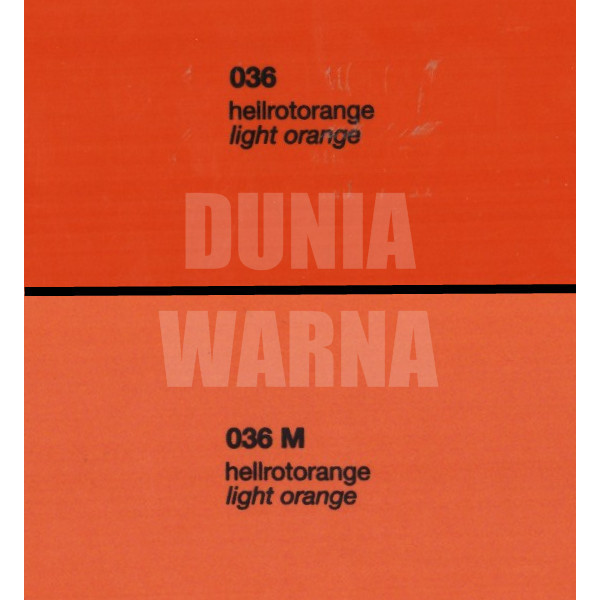 promo Oracal 651 036 Light Orange Gloss/Matte(Doff) Meteran