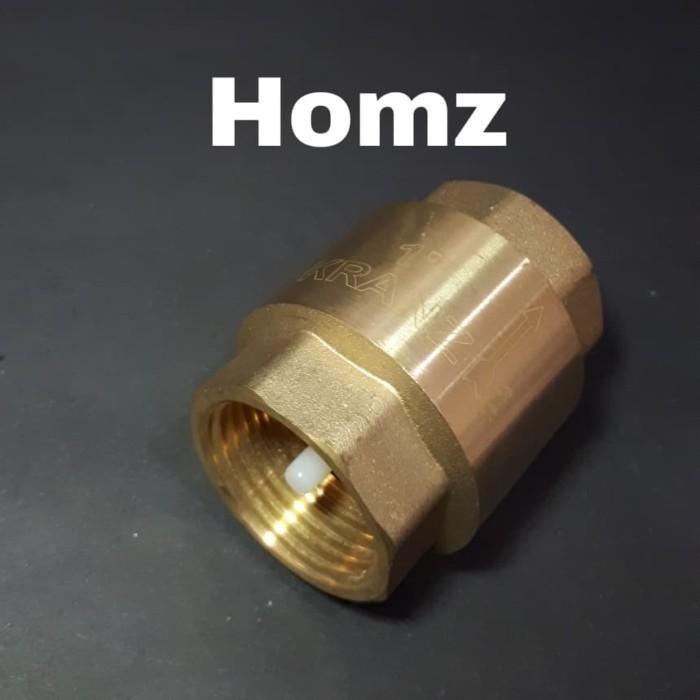 Tusen Klep 1" Inch Kuningan Kranz/Tusen 1In Brass/Tesen Klep/Tosen