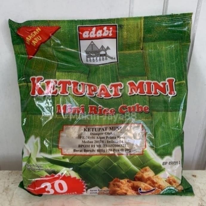 

ketupat mini abadi isi 30 pcs
