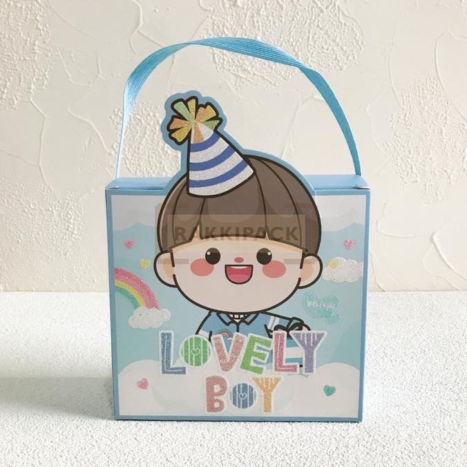 

langsung order saja] goodie bag hampers kotak snack bungkus ulang tahun anak ultah