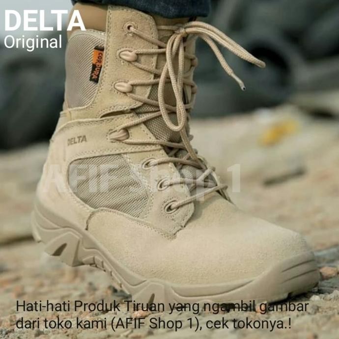 Sepatu Delta Import 8" Original / Sepatu Delta Cordura Tactical Boots