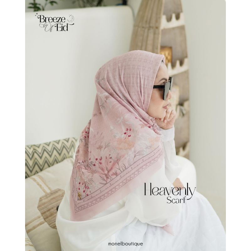 Monel HEAVENLY (scarf/segi empat/kerudung/hijab) @monel_chavians