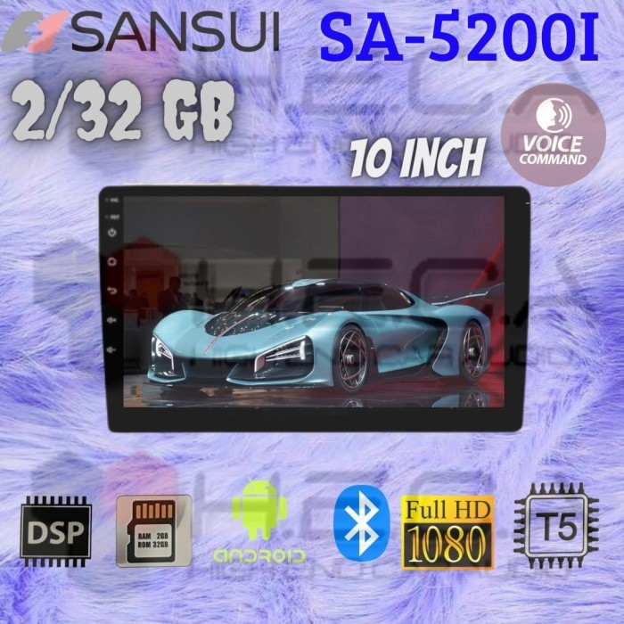 Update SANSUI SA-5200i T5 2/32GB Android 10" Head Unit 10 Inch 2Din Tape