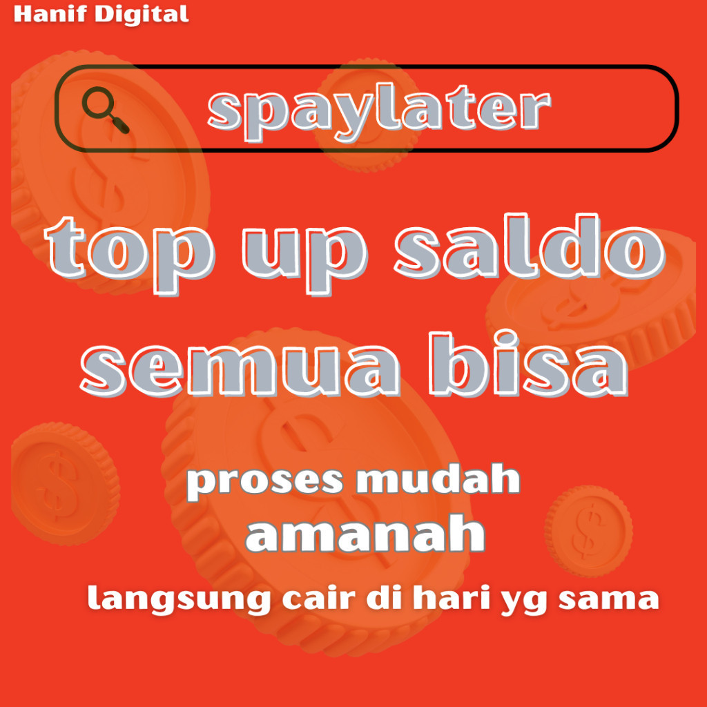 

Topup Saldo Semua Atau Isi Saldo Proses Cepat