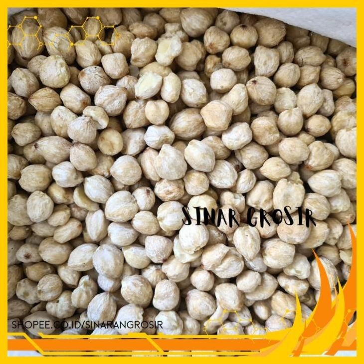 

KEMIRI KUPAS BULAT 500GR - KEMIRI KUPAS UTUH GRADE BAGUS