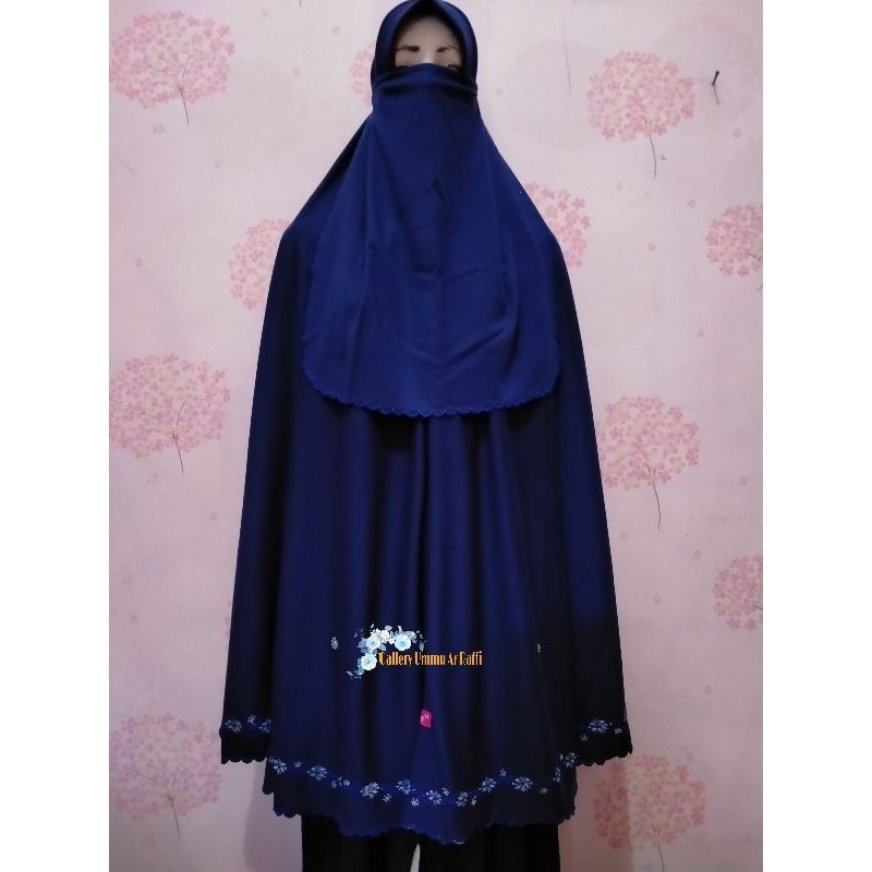 NEW PREMIUM DAILY HIJAB Jilbab instan bergo berida kaos bordir aflaha
