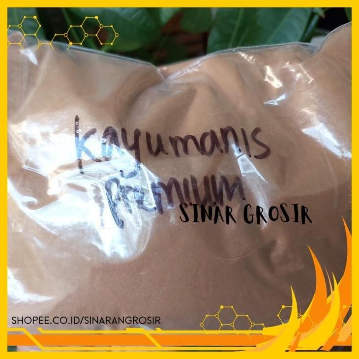 

BUBUK KAYU MANIS GRADE A PREMIUM 500GR ASLI - CINNAMON POWDER ORIGINAL BAGUS