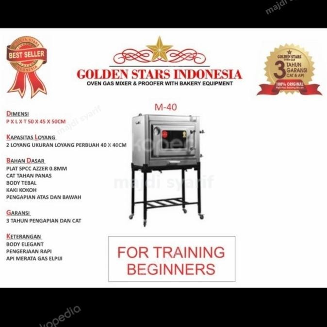 Oven Gas Golden Star M-40