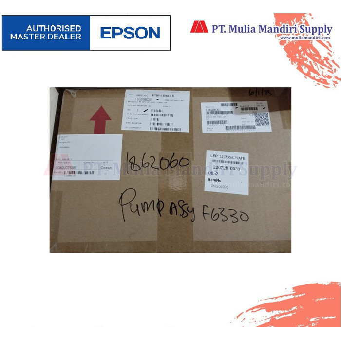 1862060 - PUMP CAP ASSY SC F6330